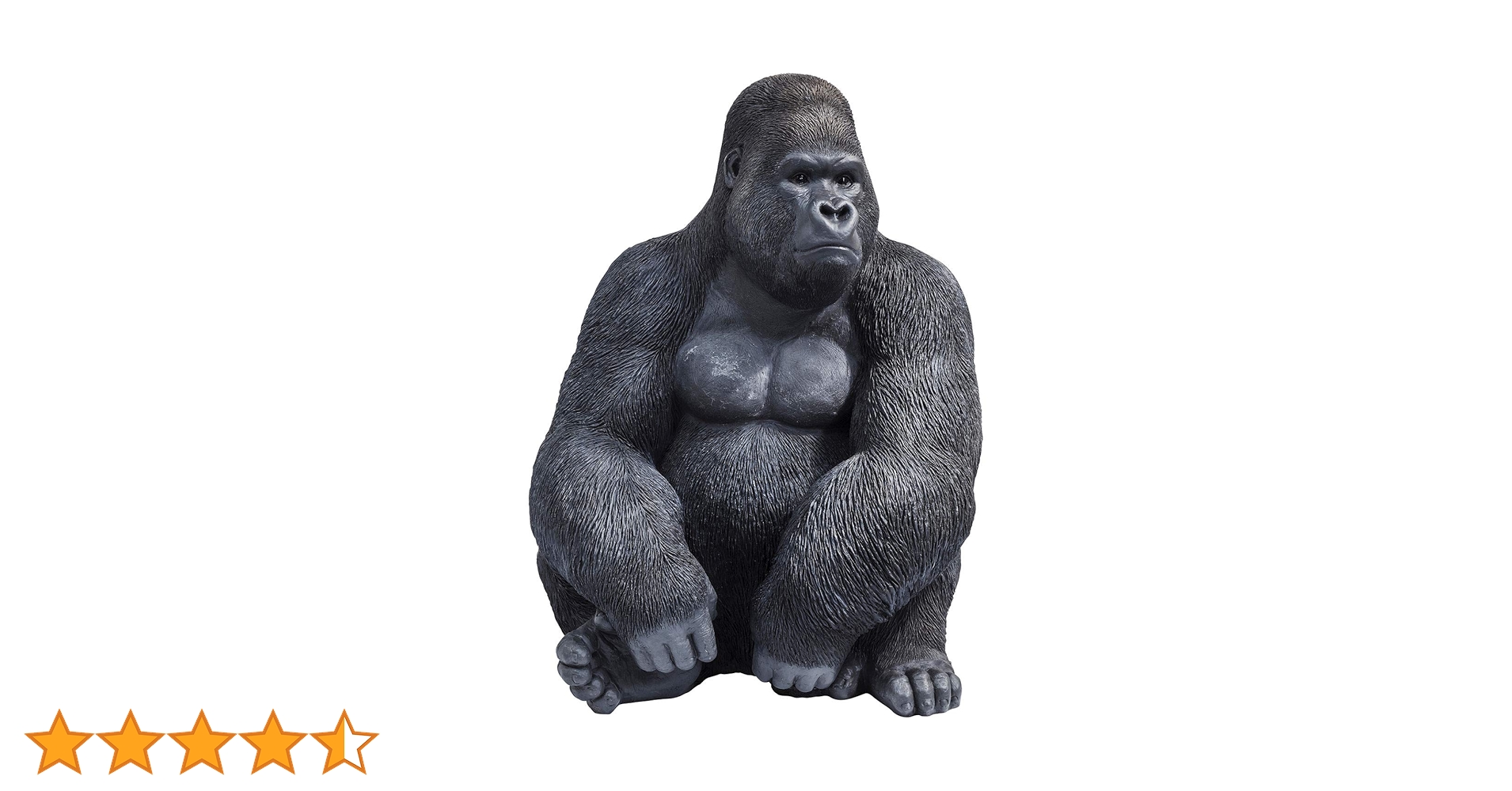 Amazon.co.jp: KARE カレ 正規品 オブジェ モンキー ゴリラ XL 黒 置物